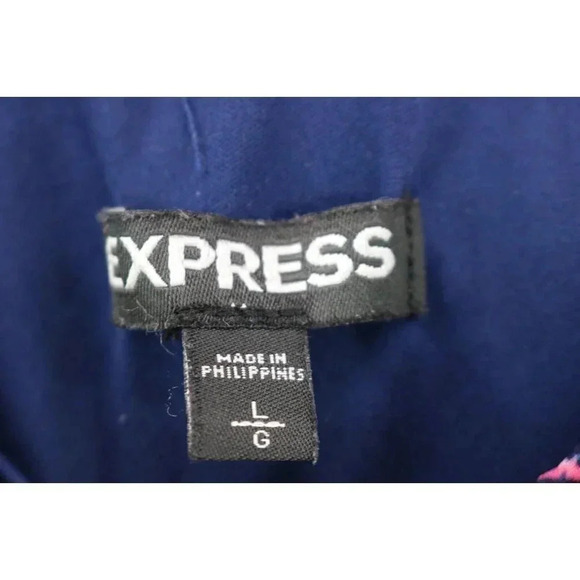 Express Women's Strapless Maxi Dress-Large-Chiffon-Lined Half-way-Slit on 1 Side - Picture 3 of 7